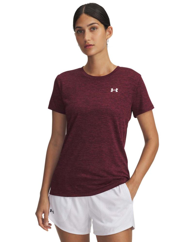 Tricou Damă Under Armour Tech Twist Bordeaux roșu S