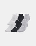 Set 6 Perechi Șosete Scurte Unisex Under Armour Essential negru/gri L