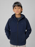 Hanorac Polar Băieți 4F cu Glugă FLEECE  M471 Bleumarin 134