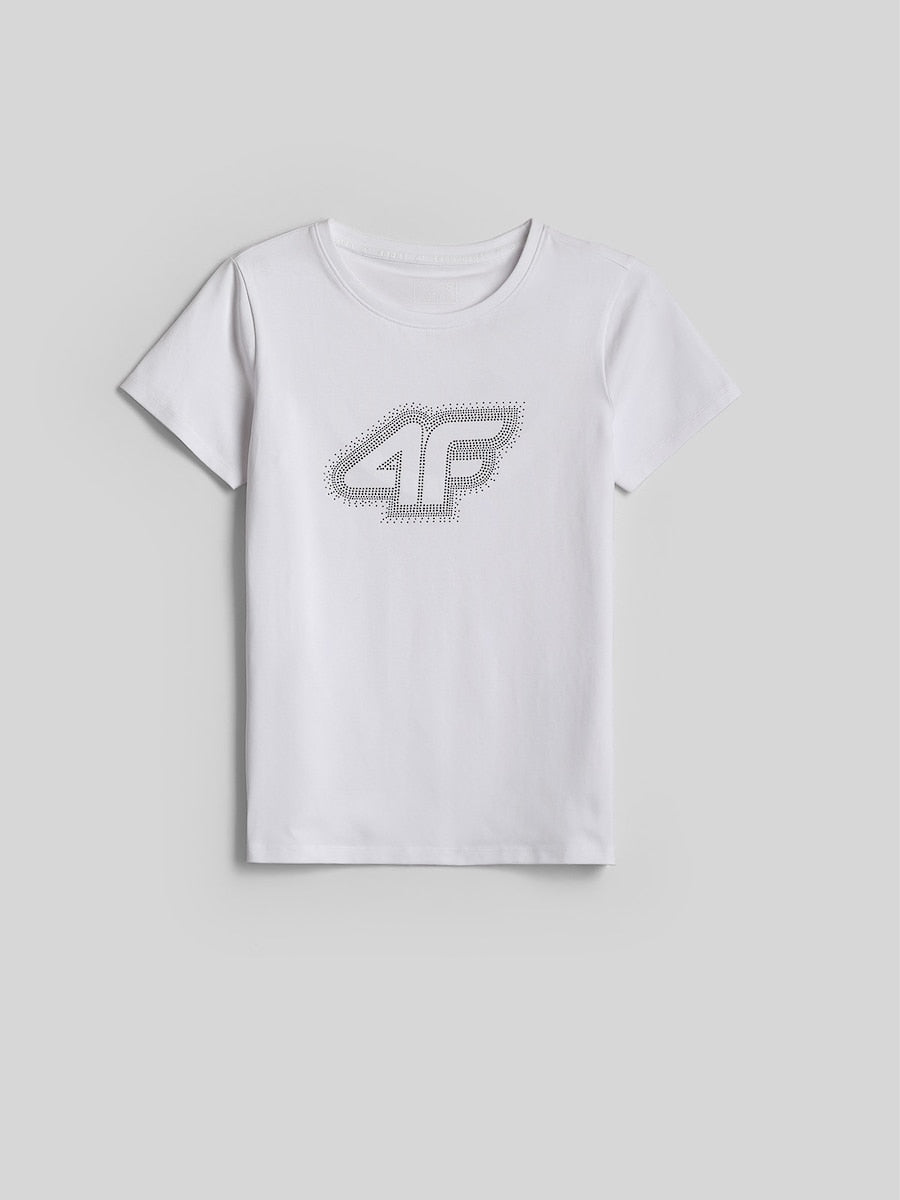 TSHIRT  F3486 alb L