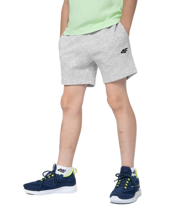 4F SHORTS CAS M048-COLD LIGHT GREY MELANGE 27M 146