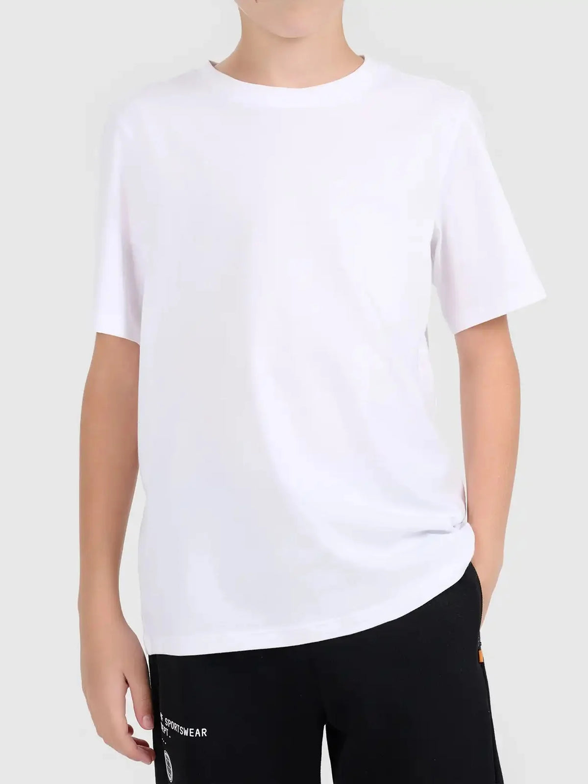 Tricou Băieți 4F    TSHIRT  M3605 alb 128