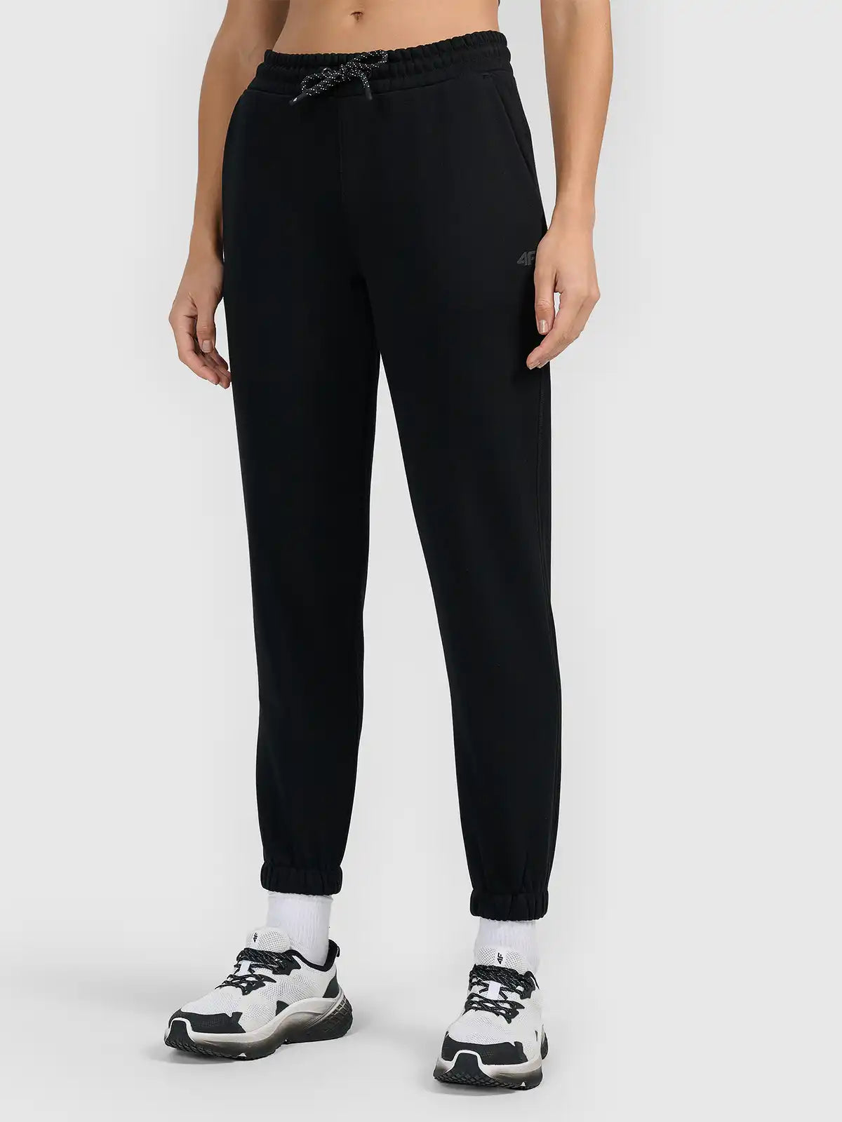 TROUSERS CAS  F1755 negru L