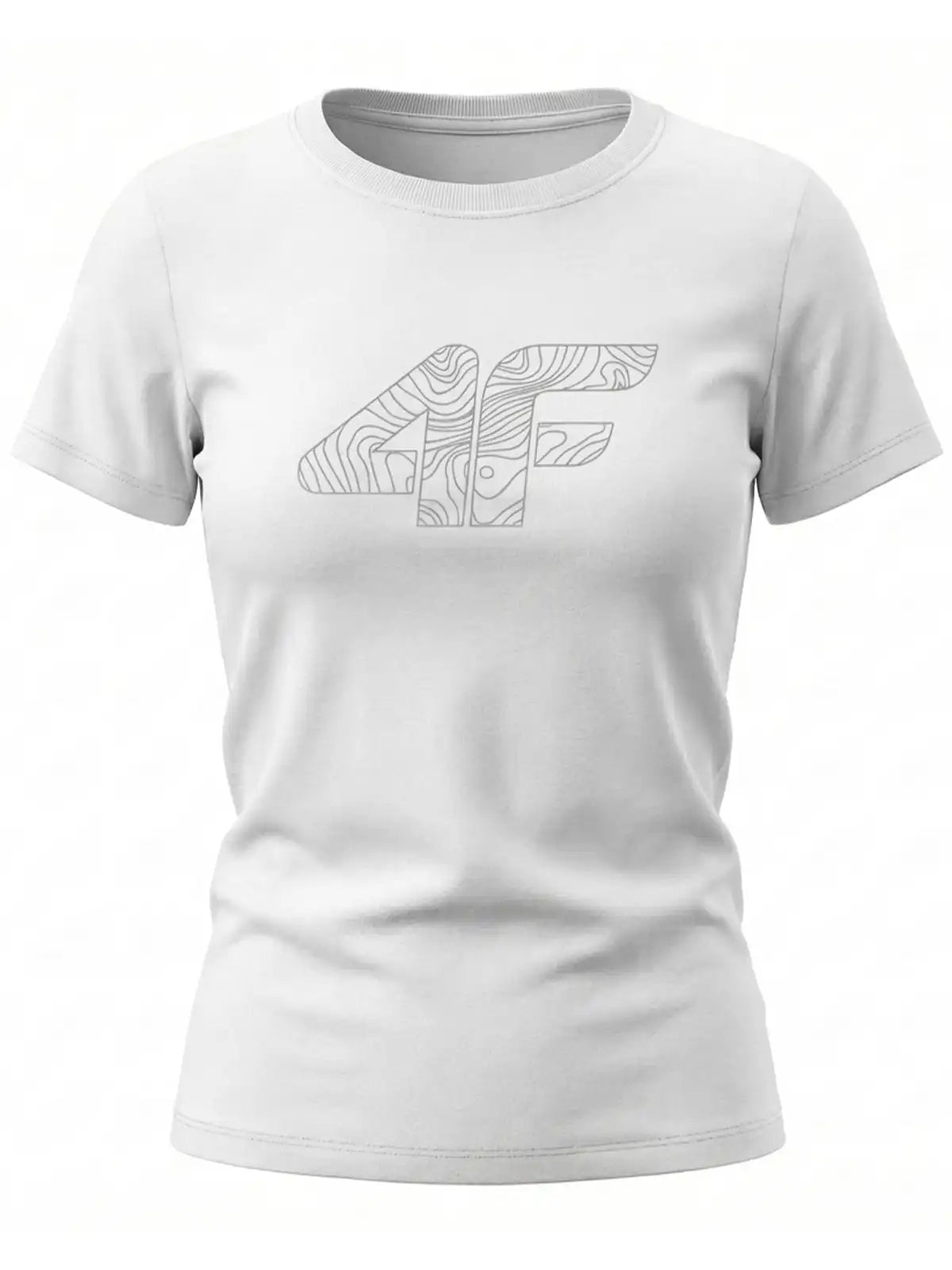 TSHIRT  F3309 alb L