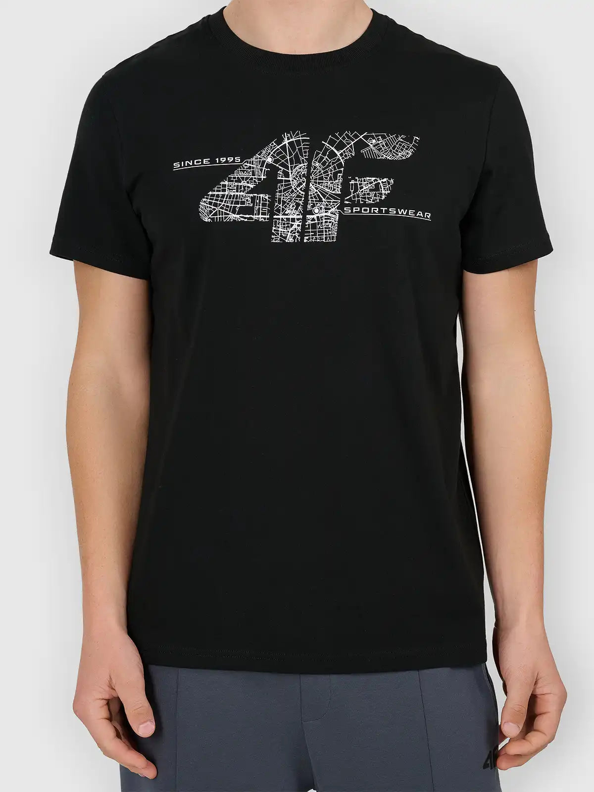 TSHIRT  M3573 negru L