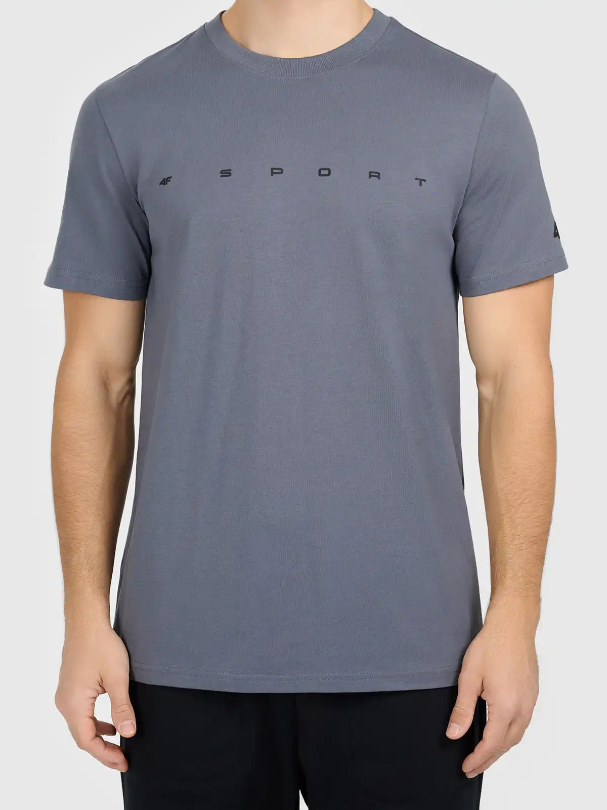 TSHIRT  M3575 gri antracit L