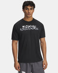 Tricou Fitness Bărbați Under Armour UA Tech™ negru/gri M
