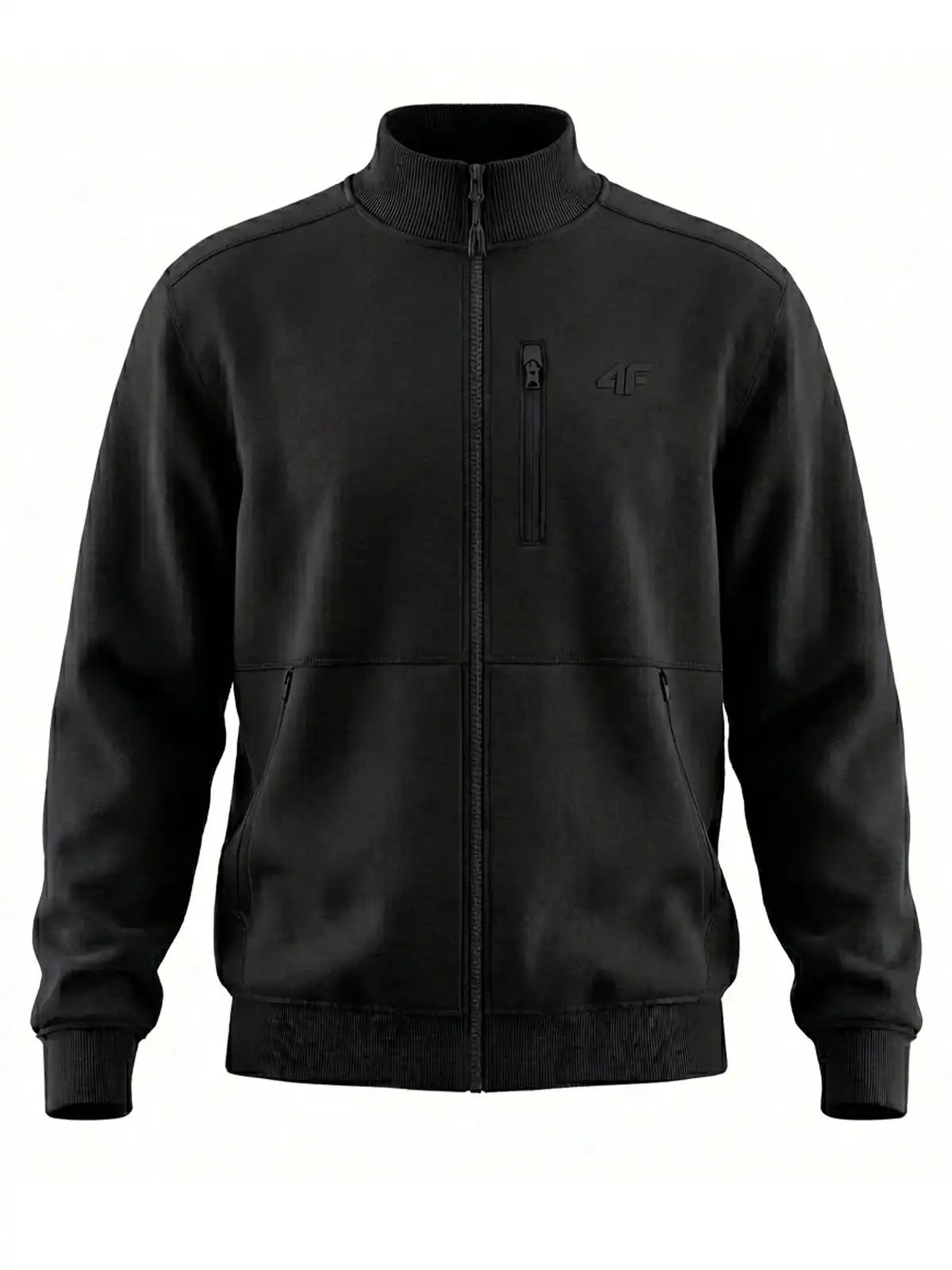 SWEATSHIRT  M2547 negru L