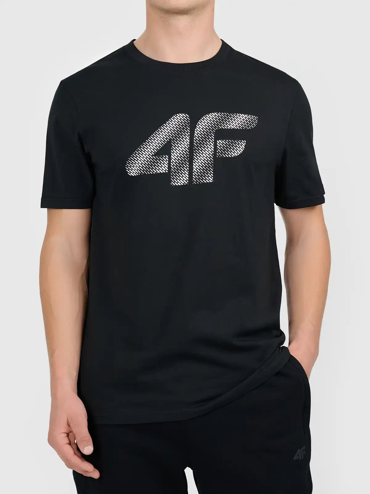 TSHIRT  M3579 negru L