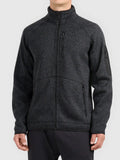 FLEECE  M485 DEEP BLACK MELANGE L