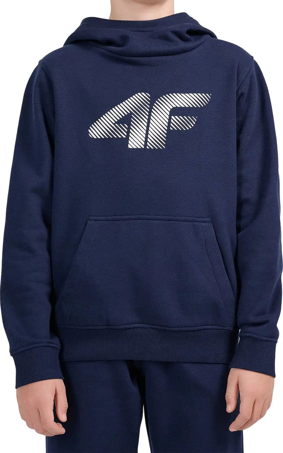 Hanorac cu Glugă pentru Băieți 4F SWEATSHIRT  M2761 Bleumarin 134