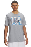 UA COLLEGE CREST LOGO SS 035 L