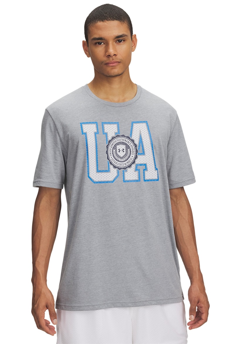 UA COLLEGE CREST LOGO SS 035 L