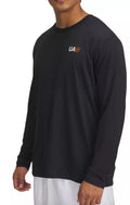 Bluză cu Mânecă Lungă Bărbați Under Armour UA Workwear Logo LS negru L